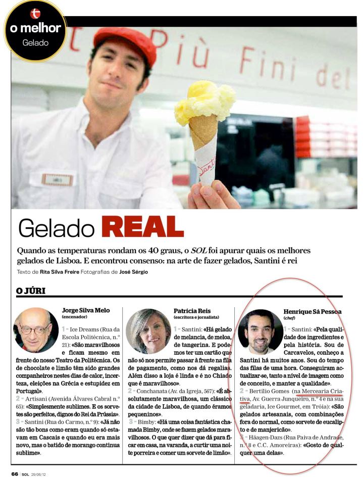 SEMANÁRIO SOL · 29/06/2012