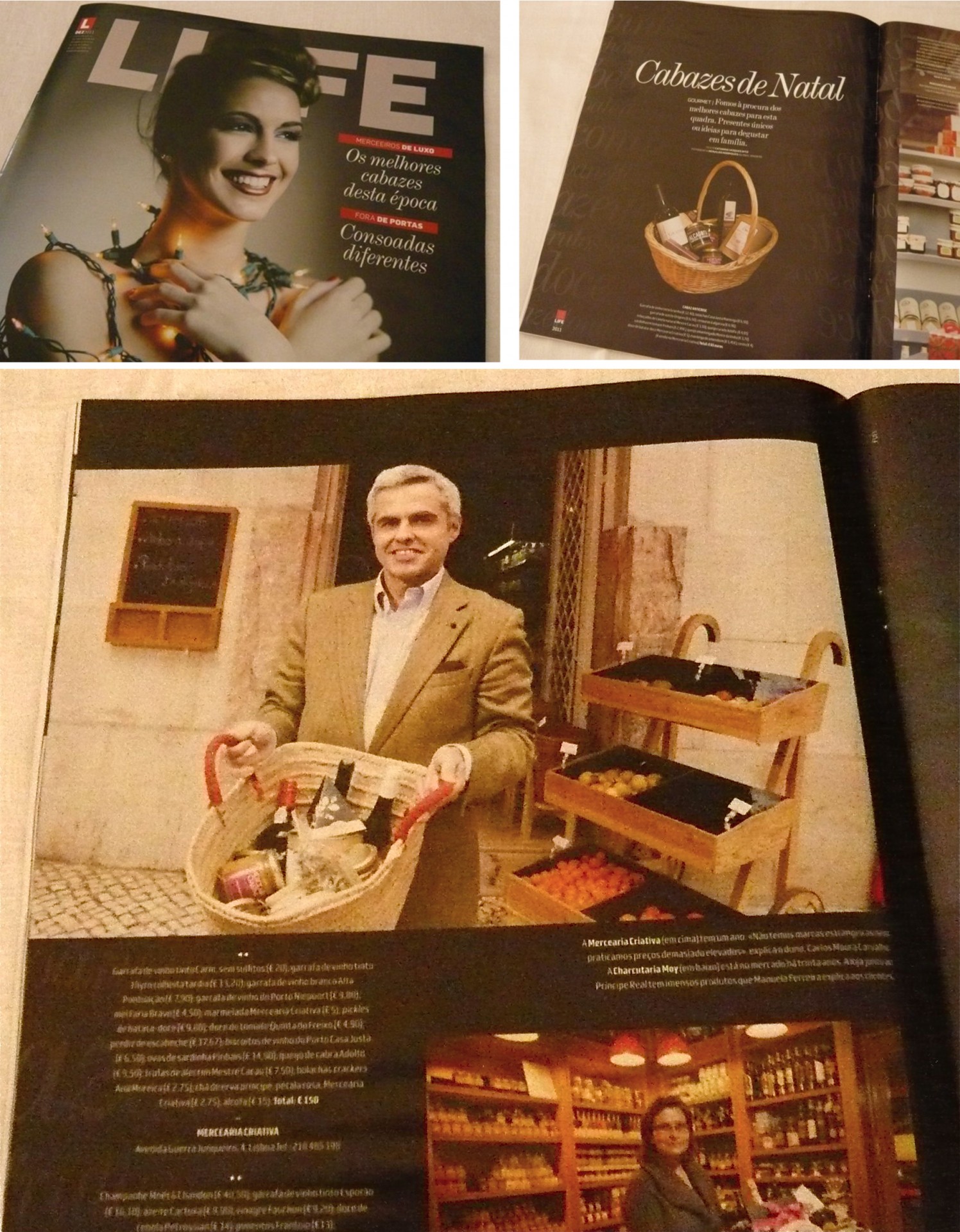 REVISTA LIFE · DIÁRIO DE NOTÍCIAS · 20/12/2011