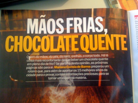 REVISTA TIME OUT · 26/01/2011