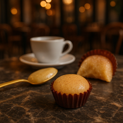 Brigadeiro de Banana com canela