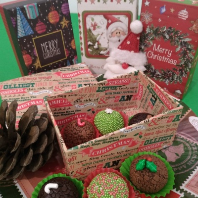 Caixas Brigadeiros Natalinos