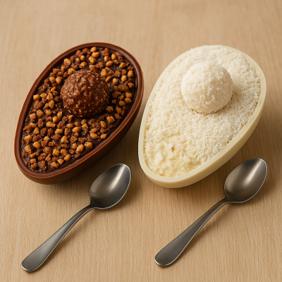 Trio de Ovos Clássico (3 mini ovos 50 gramas)