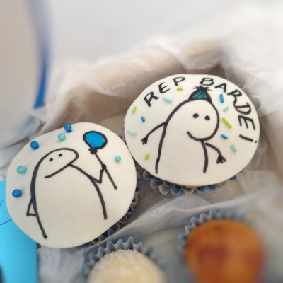 Cupcakes Florks (2 unidades)