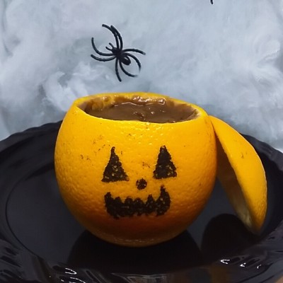 Laranjas com recheio de brigadeiro