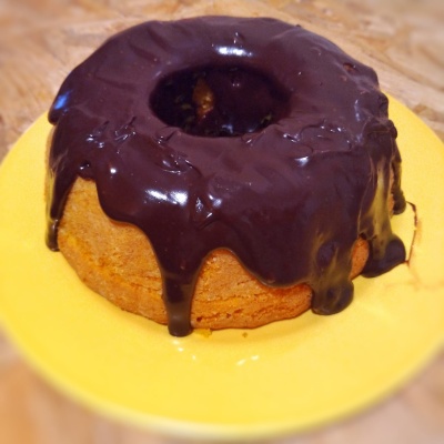 Bolo Vulcão de Cenoura