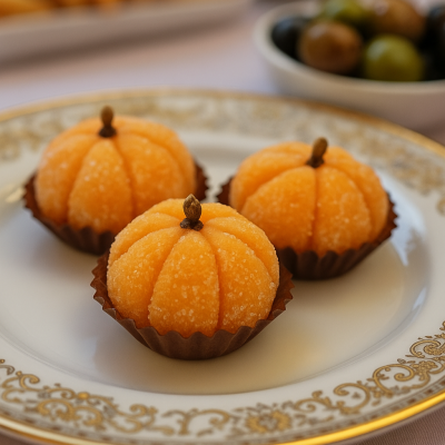 Brigadeiro de Abóbora com côco