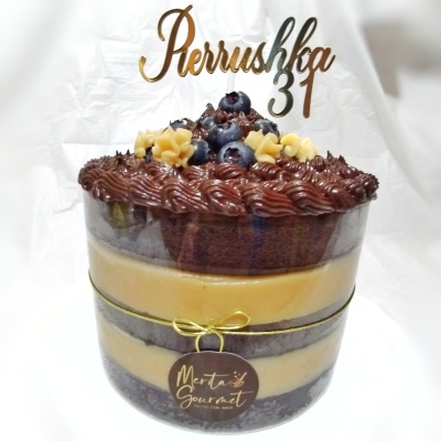 Bolo Naked Chocolate