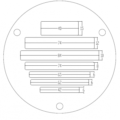 Boquilha para Fieira/Extrusora Shimpo