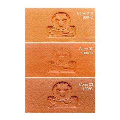 Pasta Cerâmica SiO-2 PF/CHF Vermelha – Faiança com chamote 0-0,5mm – 12,5kg