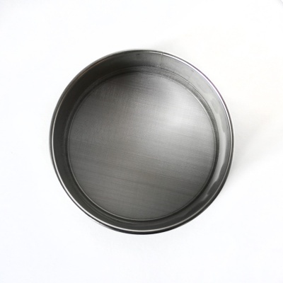 Peneiro de inox para vidro com mesh/malha 80