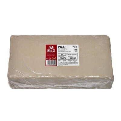 Pasta Cerâmica SiO-2 PRAF Branca – Grés com chamote 0-0,5mm – 12,5kg