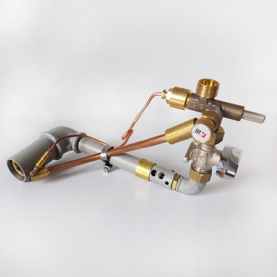 Kit completo queimador para RAKU