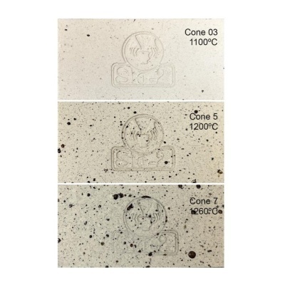 Pasta Cerâmica SiO-2 LUNA Bege com pintas – Grés com chamote 0-0,2mm – 12,5kg