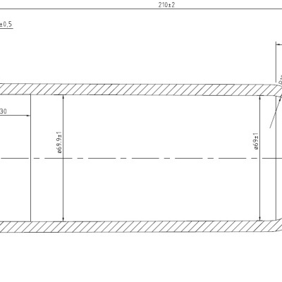 Tubeira para queimador ECLIPSE MICROJET HVTA