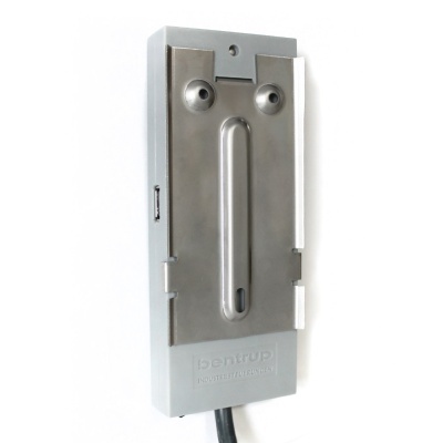Suporte de inox vertical BENTRUP para controlador BENTRUP TC75 e TC95 Click-on