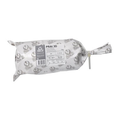 Pasta Cerâmica impressão 3D SiO-2 PRAI 3D Branca – Grés com chamote 0-0,2mm – 12,5kg