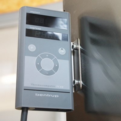 Suporte de inox vertical BTHERM para controlador BENTRUP TC66 e TC88