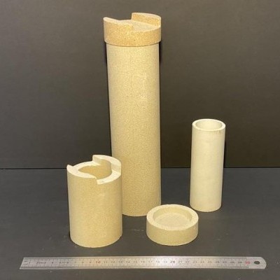 Prumos, Tubos e acessórios refratários