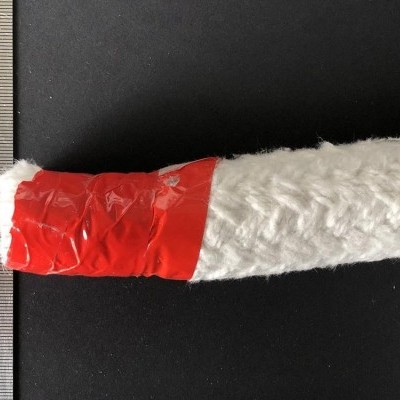 Burlete Fechado Redondo Fibra RCF 1100°C com reforço Inconel, diâmetro 30mm