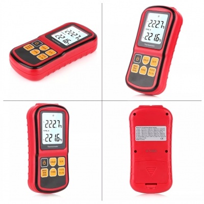 Kit Indicador temperatura e Cana Pirométrica Tipo S até 1300°C