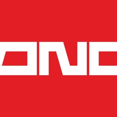 Logótipo Honda em branco sobre fundo vermelho