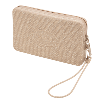 HAVAIANAS MINI BAG PLUS GLITTER GOLDEN