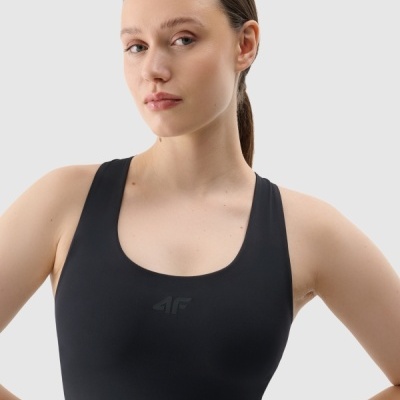 Sutiã de treino feminino com suporte baixo - Preto Sutiã de treino feminino com suporte baixo - Preto