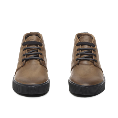 Sanjo Desert Leather // Castanho