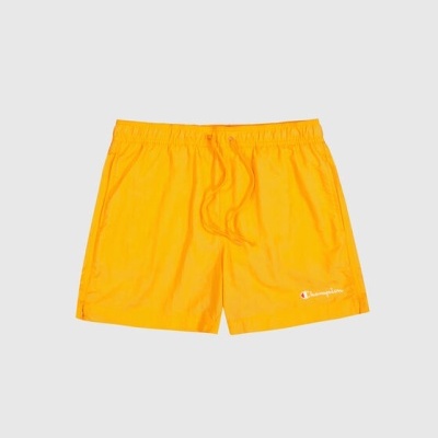 Calções de praia com logo pequeno Champion