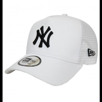 Boné trucker branco Clean A Frame 2 da New York Yankees MLB da New Era