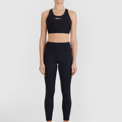 Sutiã de treino feminino de suporte médio - preto Sutiã de treino feminino de suporte médio - preto