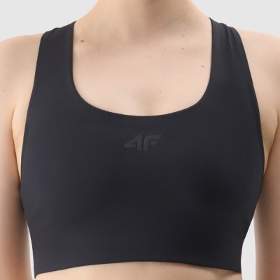 Sutiã de treino feminino com suporte baixo - Preto Sutiã de treino feminino com suporte baixo - Preto