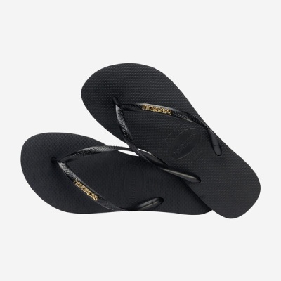 Havaianas Slim Logo Metallic