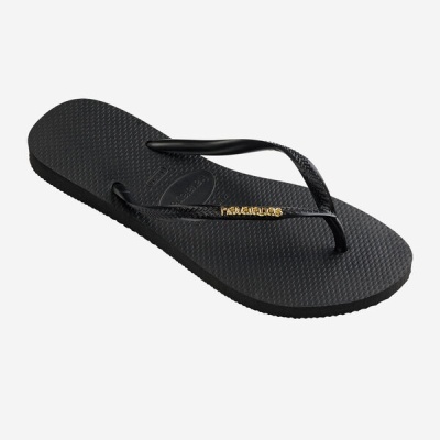 Havaianas Slim Logo Metallic