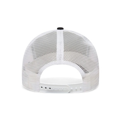 Boné trucker branco com logo preto Essential A Frame da New York Yankees MLB da New Era