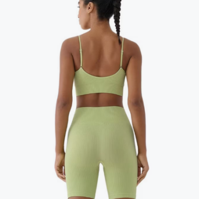 Sutiã de desporto sem costuras e de baixo apoio para senhora Sutiã de desporto sem costuras e de baixo apoio para senhora