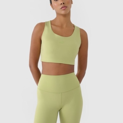 Sutiã de treino feminino com suporte baixo - Verde Lima Sutiã de treino feminino com suporte baixo - Verde Lima