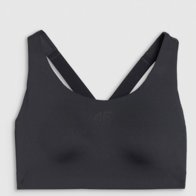 Sutiã de treino feminino de suporte médio - preto Sutiã de treino feminino de suporte médio - preto