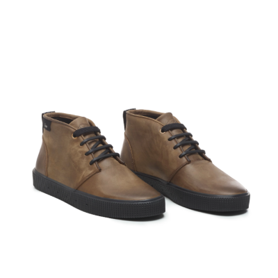 Sanjo Desert Leather // Castanho