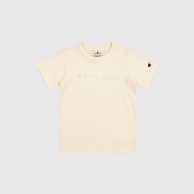 T-shirt Feminina Big Logo Jersey Caramelo Champion