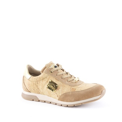 Ténis Montado com chapa dourada para Senhora