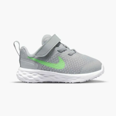 Ténis Nike Revolution 6 Cinzento e Verde para criança