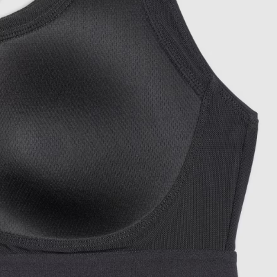 Sutiã de treino feminino de suporte médio - preto Sutiã de treino feminino de suporte médio - preto