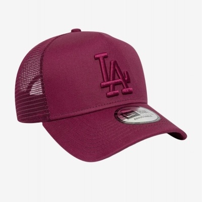 Boné New Era LA Dodgers MLB A-Frame Trucker Burgundy