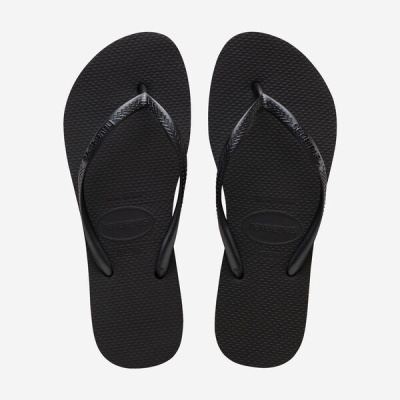 Havaianas Slim Flatform Black