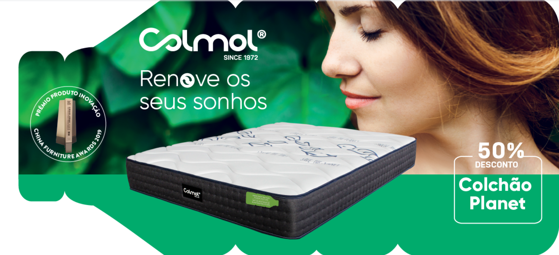 ♻️ Novo Colchão Sustentável ♻️ Novo Colchão Sustentável