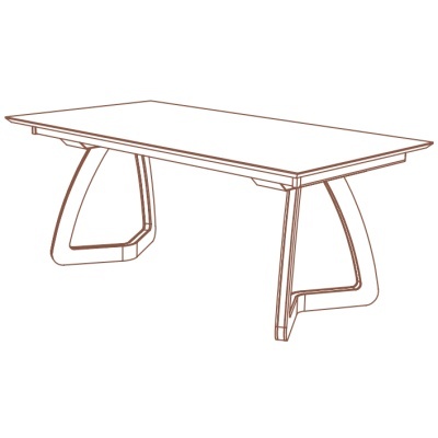 Mesa de Jantar Cácio Table Concept - T03