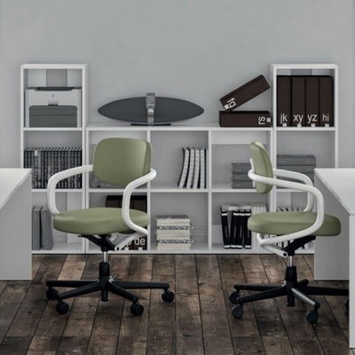 Estante Madeira Seis Módulos Branco