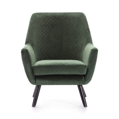 Conjunto de 2 Cadeirões Veludo Beige, Verde ou Azul