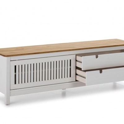 Móvel de TV Branco 158 cm Bruna